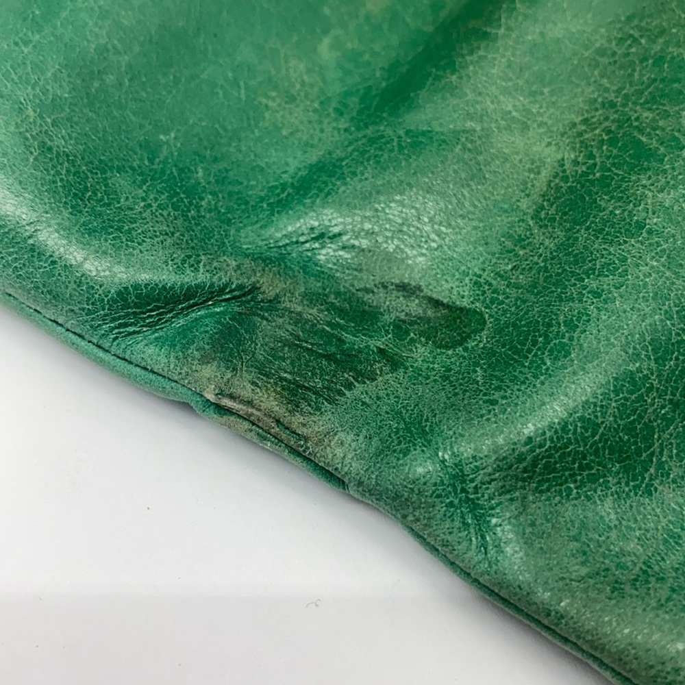 HOBO Lauren Green Bifold Leather Wallet - Picture 12 of 17